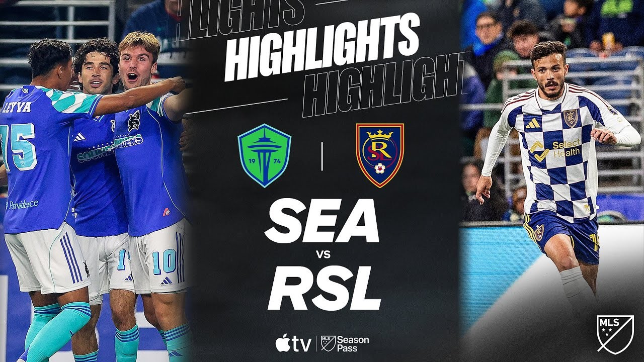#ไฮไลท์ฟุตบอล [ ซีแอตเทิ่ล ซาวน์เดอร์ส 1 - 0 รีล ซอลต์ เลค ] ยูเอสเอ เมเจอร์ลีก ซอคเกอร์ 2025/12.10.68