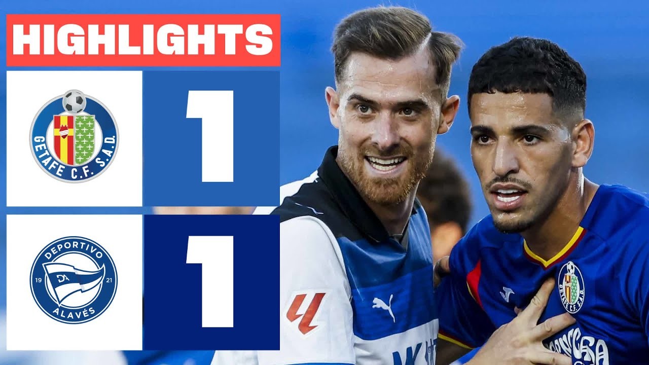 #ไฮไลท์ฟุตบอล [ เกตาเฟ่ 1 - 1 อลาเบส ] ลาลีก้า สเปน 2025/25.9.68