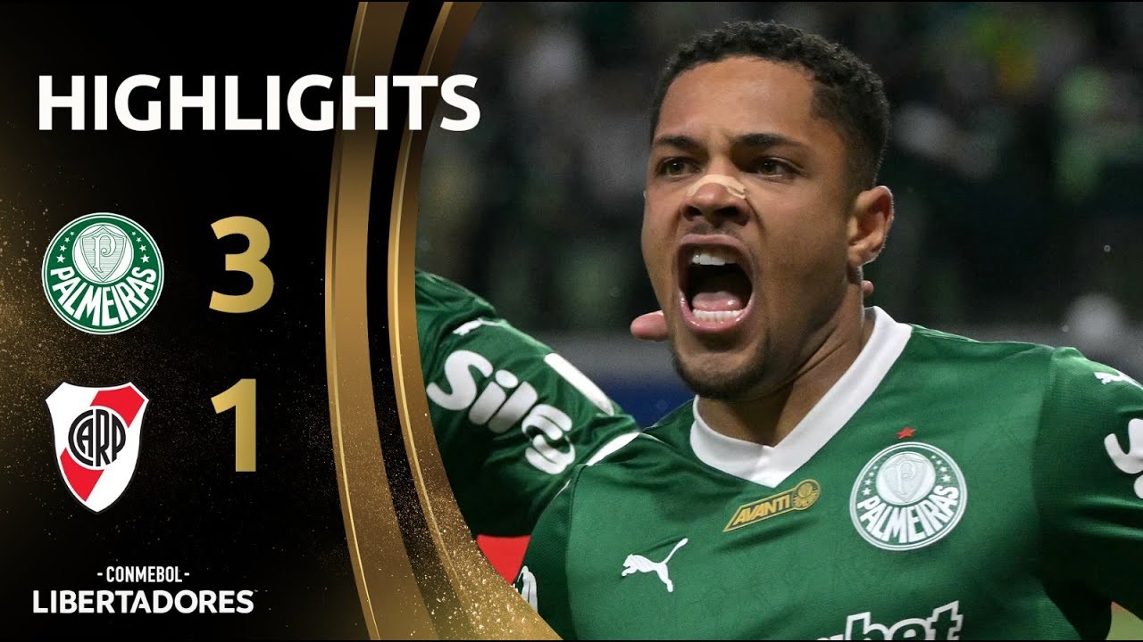 #ไฮไลท์ฟุตบอล [ พัลไมรัส 3 - 1 ริเวอร์เพลท ] โคปา ลิเบอร์ตาดอเรส 2025/25.9.68