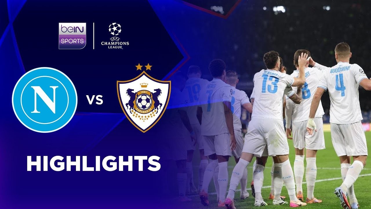 #ไฮไลท์ฟุตบอล [ นาโปลี 2 - 0 คาราบัค ] ยูฟ่า แชมเปี้ยนส์ ลีก (รอบลีกเฟส)นัดที่5 2025/26.11.68