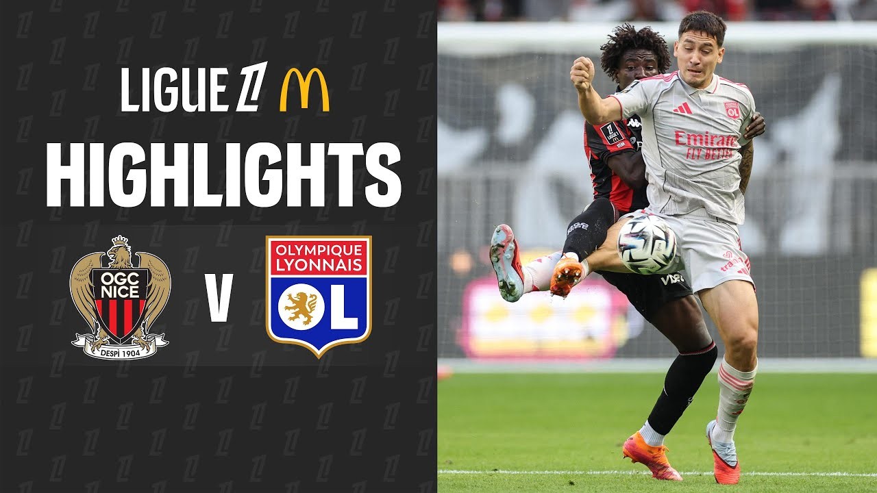 #ไฮไลท์ฟุตบอล [ นีซ 3 - 2 โอลิมปิก ลียง ] ลีกเอิง ฝรั่งเศส 2025/19.10.68