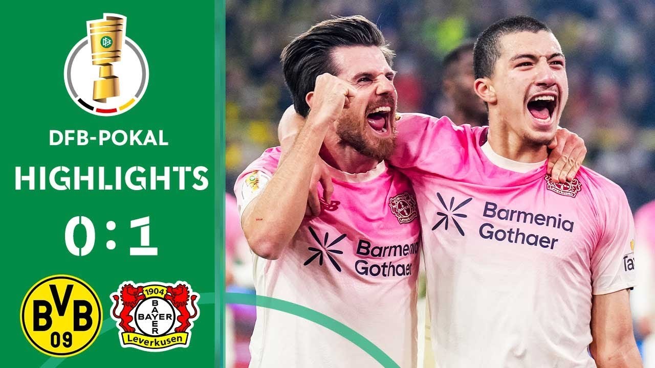 #ไฮไลท์ฟุตบอล [ โบรุสเซีย ดอร์ทมุนด์ 0 - 1 เลเวอร์คูเซ่น ] เดเอฟเบ โพคาล เยอรมัน 2025/3.12.68