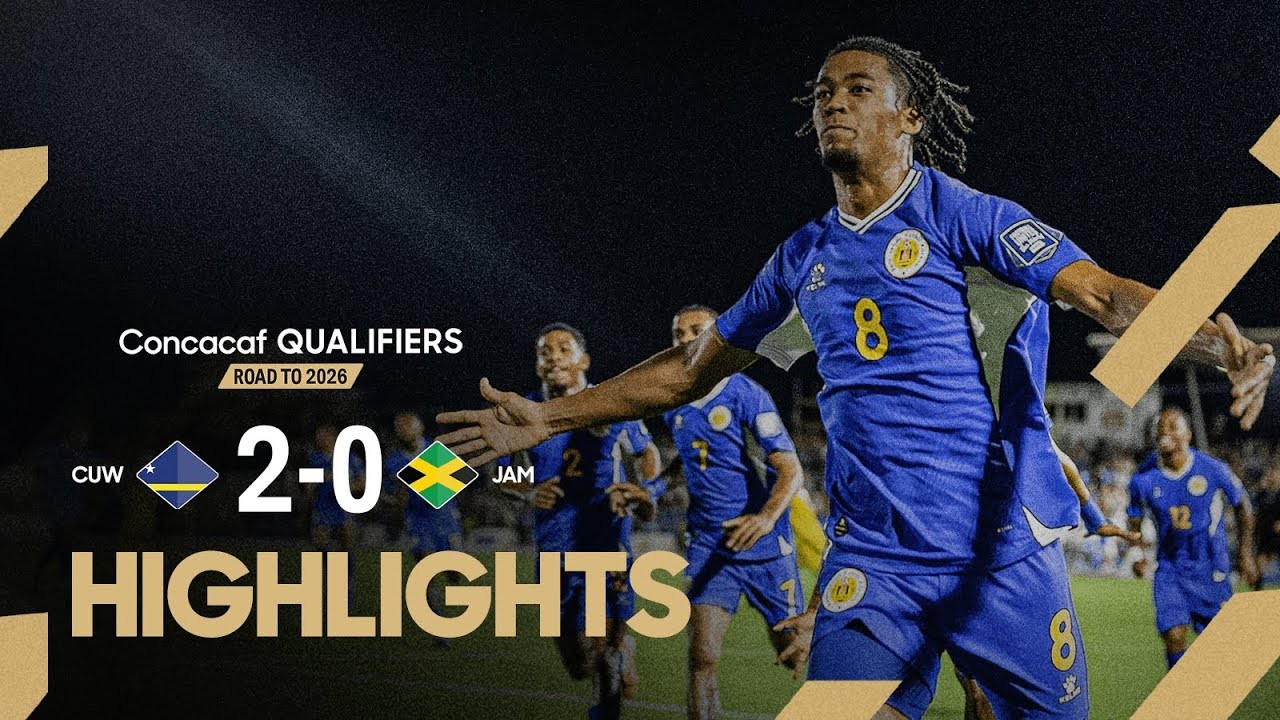 #ไฮไลท์ฟุตบอล [ คูราเซา 2 - 0 จาเมก้า ] ฟุตบอลโลก รอบคัดเลือก โซนอเมริกาเหนือ 2025/11.10.68