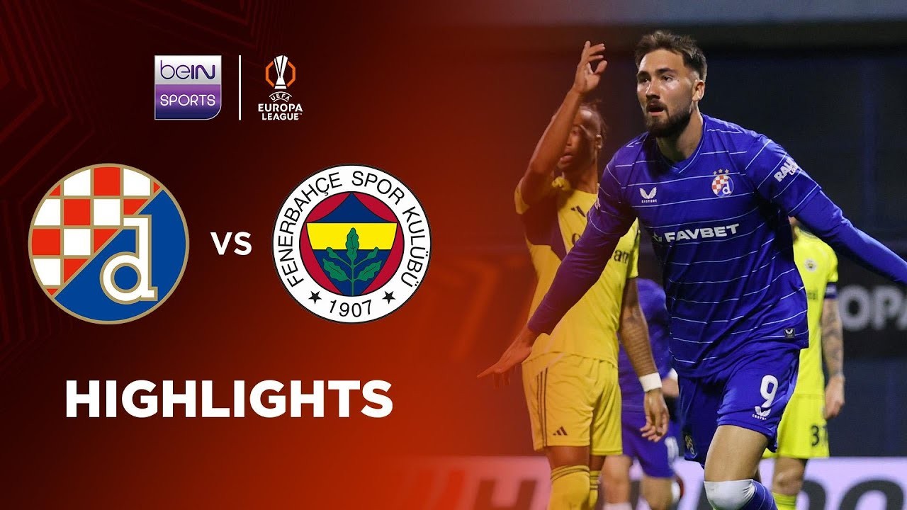 #ไฮไลท์ฟุตบอล [ ดินาโม ซาเกร็บ 3 - 1 เฟเนร์บาห์เช่ ] ยูฟ่า ยูโรป้า ลีก 2025/25.9.68