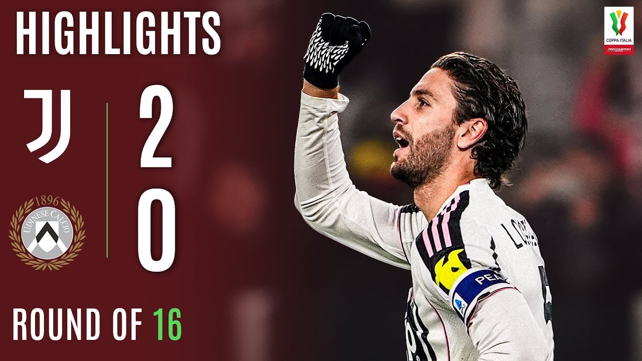 #ไฮไลท์ฟุตบอล [ ยูเวนตุส 2 - 0 อูดิเนเซ่ ] โคปปา อิตาเลีย คัพ 2025/3.12.68