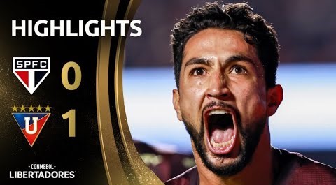 #ไฮไลท์ฟุตบอล [ เซาเปาโล 0 - 1 แอลดียู ควิโต ] โคปา ลิเบอร์ตาดอเรส 2025/26.9.68