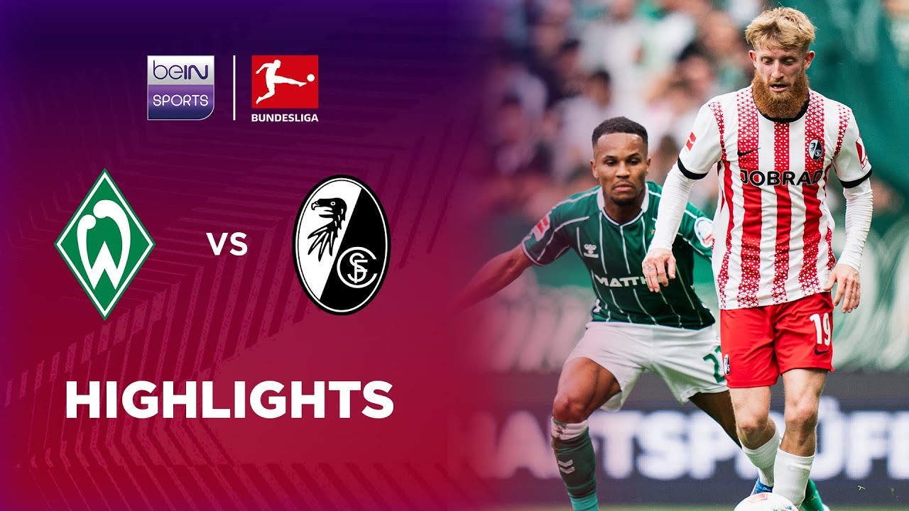 #ไฮไลท์ฟุตบอล [ แวร์เดอร์ เบรเมน 0 - 3 ไฟร์บวร์ก ] บุนเดสลีก้า เยอรมัน 2025/21.9.68