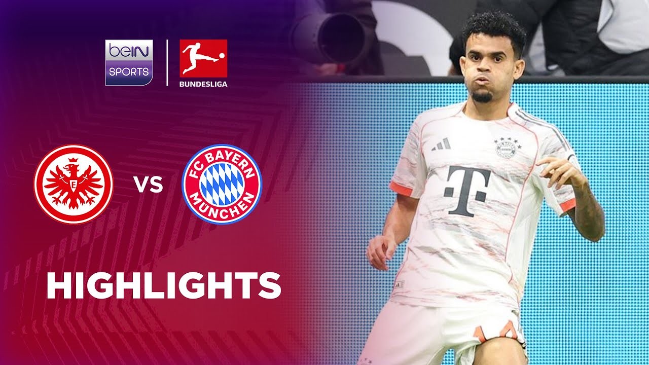 #ไฮไลท์ฟุตบอล [ ไอน์ทรัค แฟร้งค์เฟิร์ต 0 - 3 บาเยิร์น มิวนิค ] บุนเดสลีก้า เยอรมัน 2025/5.10.68